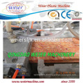 Machine de fabrication de panneaux de revêtement de mur de decking WPC PE PVC